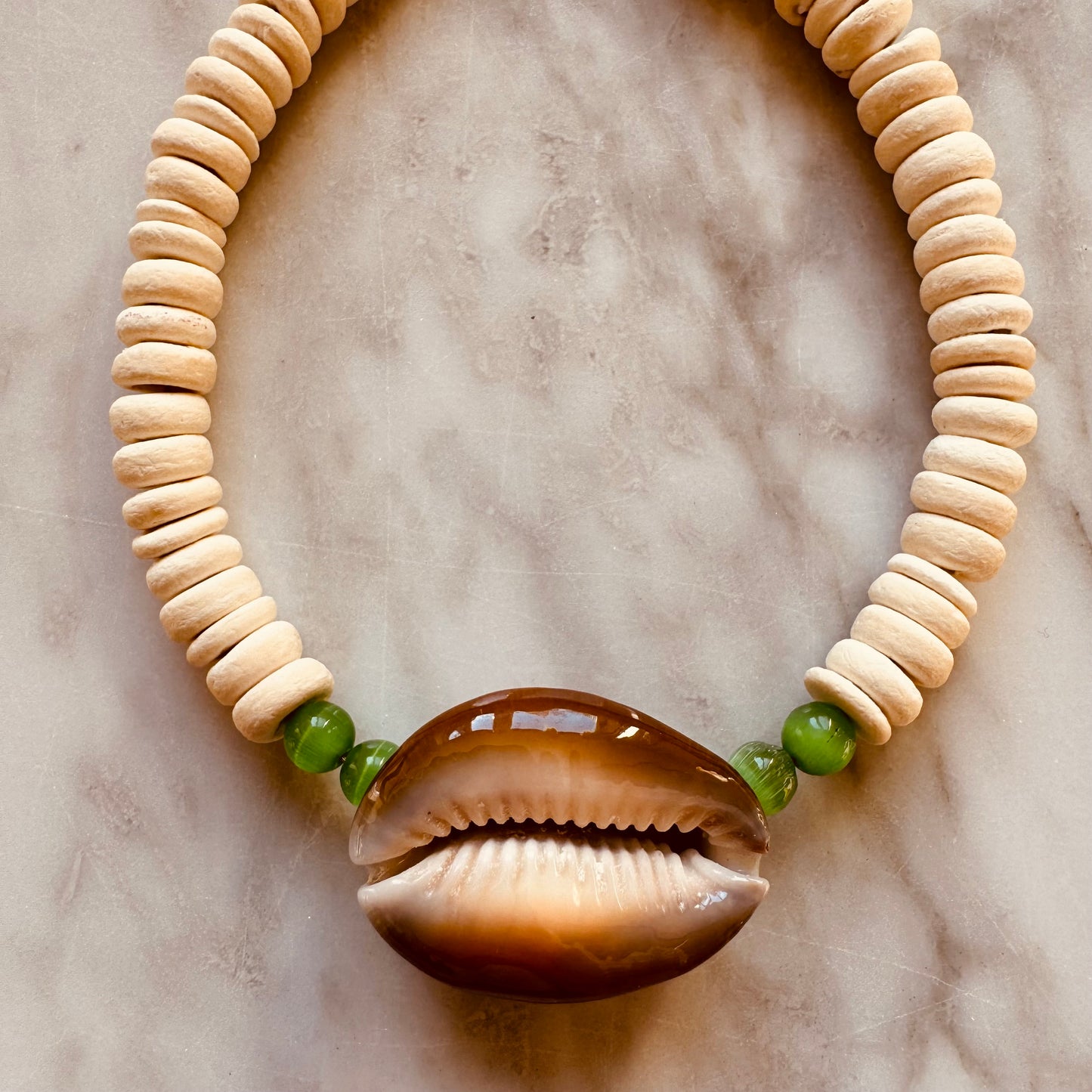 ANKLE BRACELET WHITE SHELL