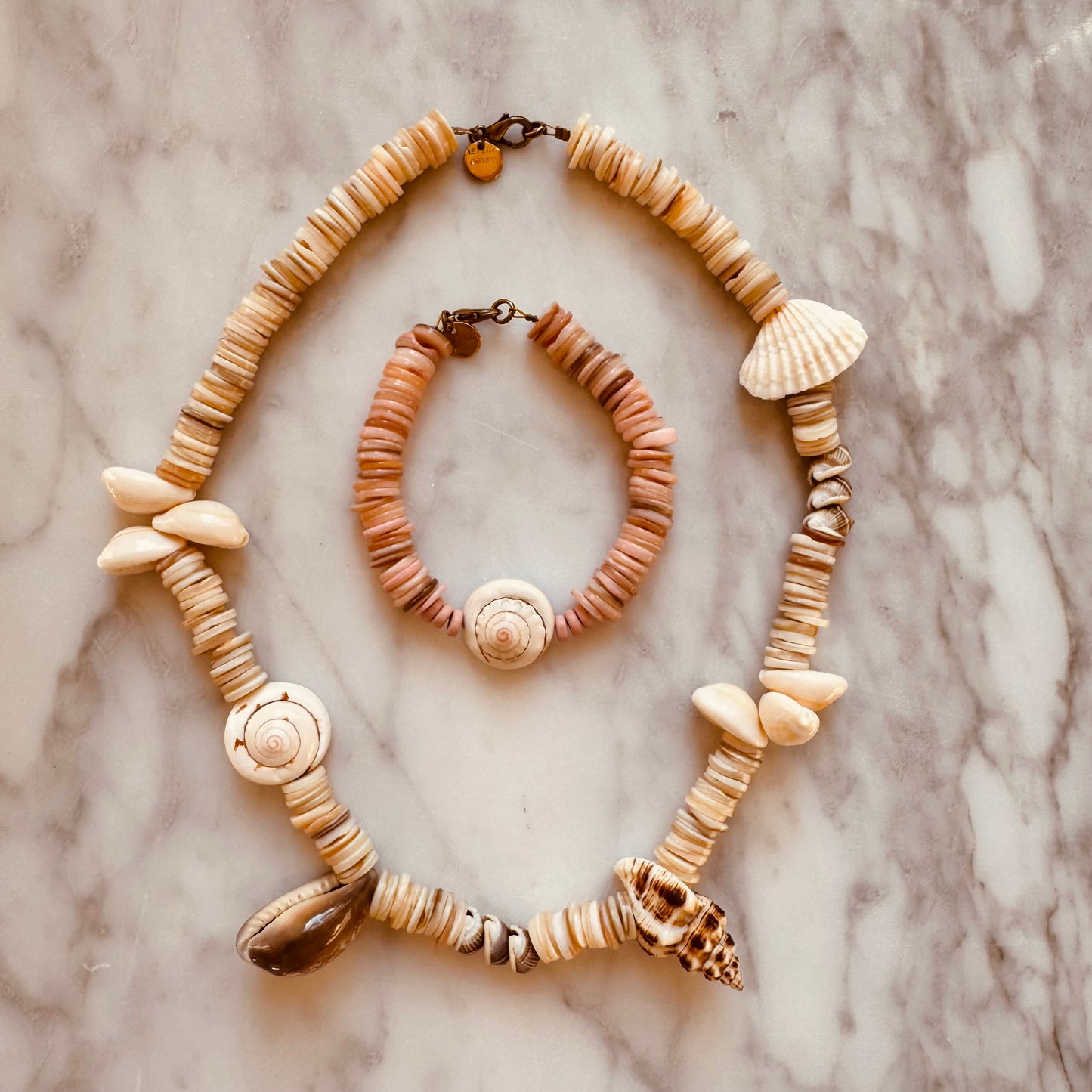 NECKLACE SHELLS OFF WHITE