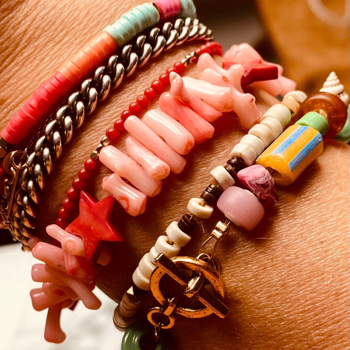 BRACELET OCEAN PINK