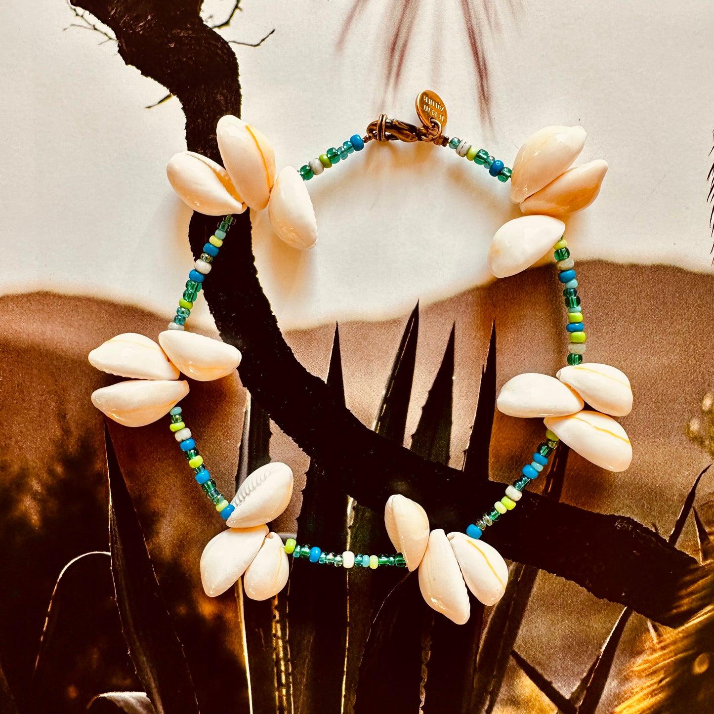 ANKLE BRACELET GREEN