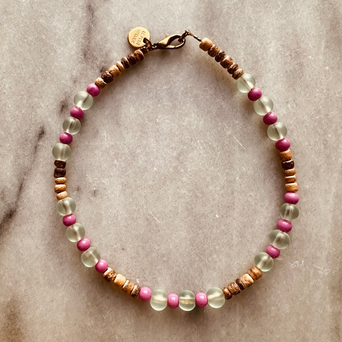 ANKLE BRACELET PURPLE